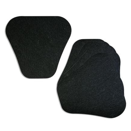 NEW PIG GRP7601-BK - PIG® Grippy® Tapis à dos adh'esif pour toilettes 46 cm x 43 cm