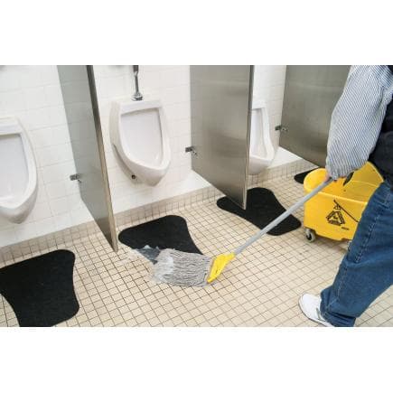 NEW PIG GRP7602-BK - PIG® Grippy® Tapis à dos adh'esif pour toilettes 60 cm x 48 cm