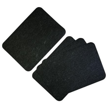 NEW PIG GRP7606-BK - PIG® Grippy® Tapis à dos adh'esif pour toilettes 61 cm x 43 cm