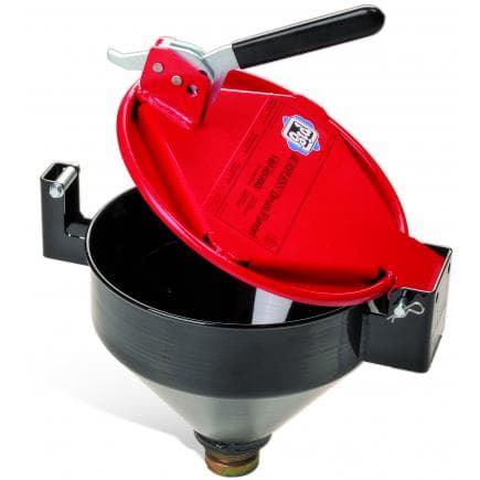 NEW PIG DRM1125-BK - Entonnoir pour fût scellable à une main Burpless