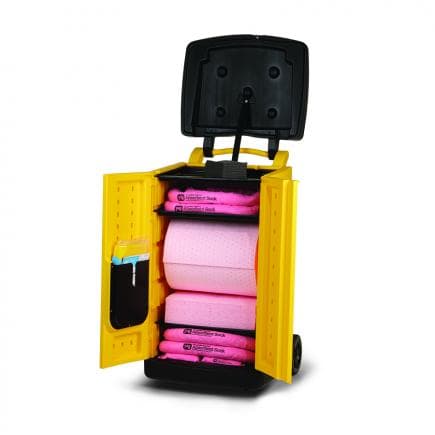 NEW PIG KITE305 - Grande armoire avec roues Caddy pour gérer les déversements