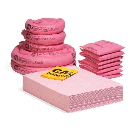 NEW PIG KITRL351 - Remplacement du kit anti-déversement dans un sac cubique transparent