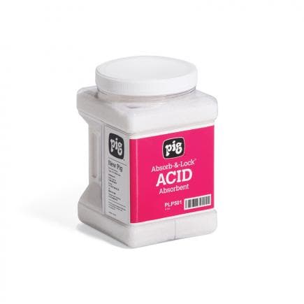 NEW PIG PLP501 - Absorbant Absorb-&-Lock® pour les acides