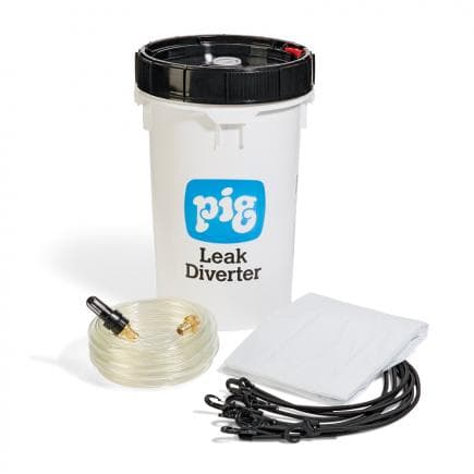 NEW PIG TLS121-TR - Kit de déviation de fuites Leak Diverter pour les toits