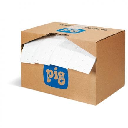 NEW PIG MAT442 - Rouleau Rip-&-Fit® Oil-Only blanc