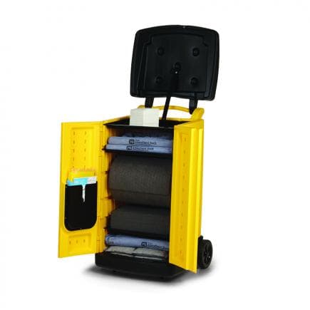 NEW PIG KITE205 - Grande armoire à roulettes avec roulettes pour la gestion des déversements