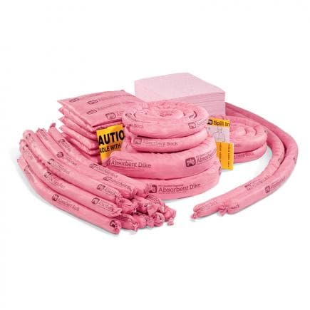 NEW PIG KITR302 - Kit pour déversements dans un conteneur de 360 litres à haute visibilité recharge