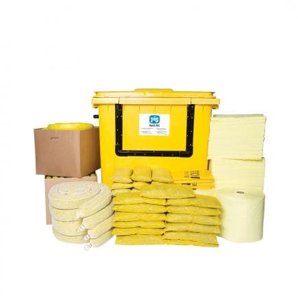 NEW PIG CSKWB1000 - Kit conteneur Essentials avec roues et ouverture frontale