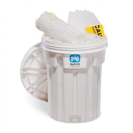 NEW PIG KIT436 - Kit anti-déversement ensurfût de 115 l-Oil-Only