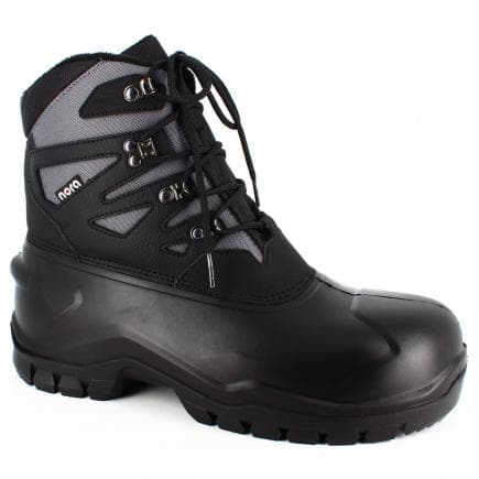 NORA FP6210GNOR-00500500-43 - Bottes canadiennes hommeUNIK SAFETY LOW CHP noires