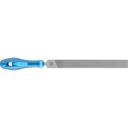 PFERD TOOLS 11210156 - Lime d’atelier avec manche plate à main, taille 1 pour enlèvement de matière grossier et dégrossissage