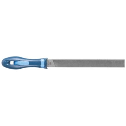 PFERD TOOLS 11232206 - Lime-râpe plate à main avec manche, taille croisée 1/taille de râpe 1 pour utilisation universelle