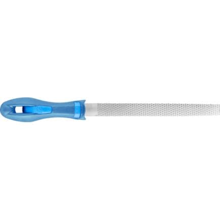 PFERD TOOLS 11233206 - Râpe à bois demi-ronde pointue avec manche, taille 1 pour enlèvement de matière grossier, dégrossissage