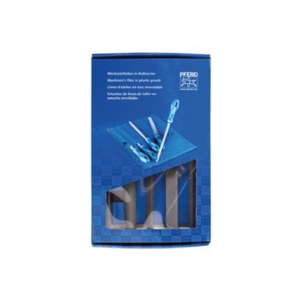 PFERD TOOLS 11801532 - Assortiment de limes d’atelier WRU en étui enroulable 200 mm, taille 2 usage universel pour dégrossissage & usinage de...