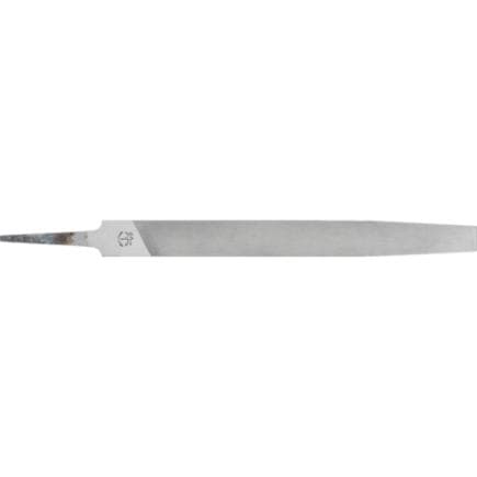PFERD TOOLS 11904202 - Lime plate à scies cylindriques, plate pointue avec bords droits, taille 2, universelle pour l’affûtage (lot multiple)