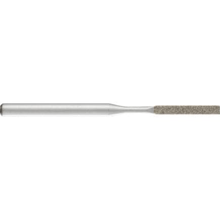 PFERD TOOLS 15653102 - Lime diamant pour appareil à limer manuel, plate à main tige Ø 3 mm D126 (moyenne), deux faces