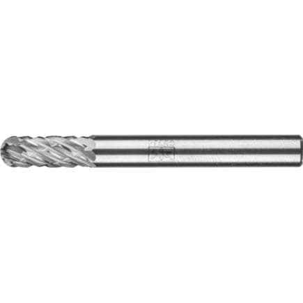 PFERD TOOLS 21001066 - Fraise sur tige en carbure hautes performances ALLROUND, bout arrondi WRC usinage universel, denture grossière