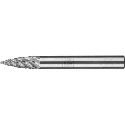 PFERD TOOLS 21001070 - Fraise sur tige en carbure hautes performances ALLROUND, forme d’ogive SPG usinage universel, denture grossière