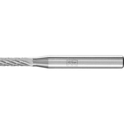 PFERD TOOLS 21201183 - Fraise lime carbure cylindrique ZYA Z3P, usinage universel, moyenne, denture croisée