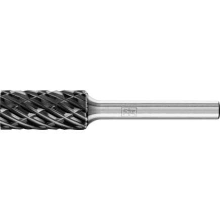 PFERD TOOLS 21102190 - Fraise lime carbure hautes performances STEEL, cylindrique ZYA, tige Ø 6 mm HICOAT pour acier