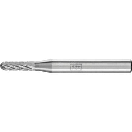 PFERD TOOLS 21205143 - Fraise lime carbure à bout arrondi WRC Z4, usinage universel, moyenne, fine