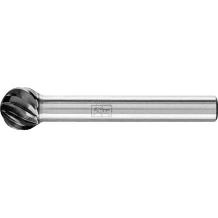 PFERD TOOLS 21112781 - Fraise lime carbure hautes performances INOX, sphérique KUD, tige Ø 6 mm HICOAT pour acier inoxydable