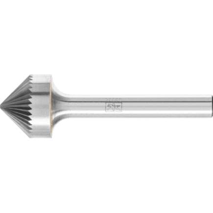 PFERD TOOLS 21115456 - Fraise lime carbure conique pointue KSK 90°, tige Ø 6 mm Z5, usinage universel, fine