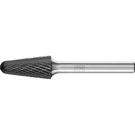 PFERD TOOLS 21125024 - Fraise lime carbure hautes performances, ogive à bout arrondi KEL, tige Ø 6 mm Z3P HICOAT, usinage universel