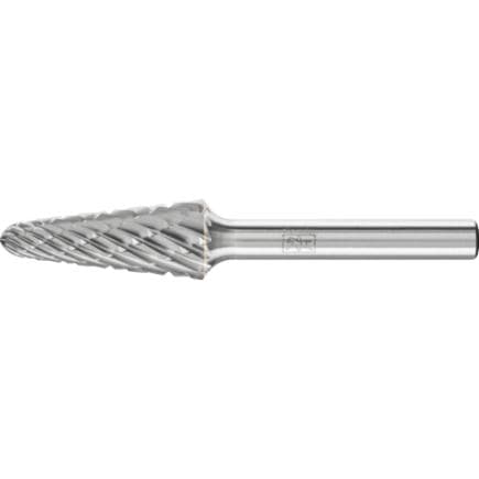 PFERD TOOLS 21125096 - Fraise lime carbure hautes performances NON-FERROUS, conique à bout arrondi KEL pour métaux non ferreux