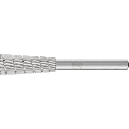 PFERD TOOLS 22106336 - Fraise lime HSS forme spéciale 63ST Ø 12x30 mm, tige Ø 6 mm Z 3, usinage universel, moyenne, fine, brise-copeaux