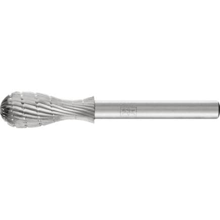 PFERD TOOLS 22106436 - Fraise lime HSS forme spéciale 64 Ø 12x30 mm, tige Ø 6 mm Z 3, usinage universel, moyenne, fine, brise-copeaux