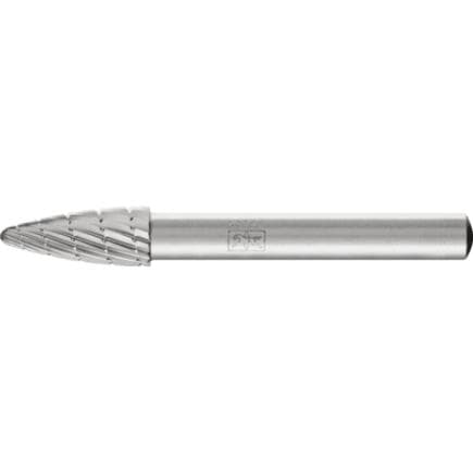 PFERD TOOLS 22431836 - Fraise lime HSS forme d'arbre H, tige Ø 6 mm Z 3, usinage universel, moyenne, fine, brise-copeaux