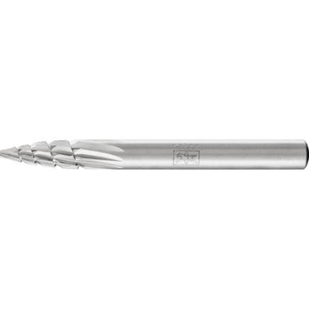 PFERD TOOLS 22440726 - Fraise lime HSS forme ogive K, tige Ø 6 mm Z 2, usinage universel, moyenne, brise-copeaux