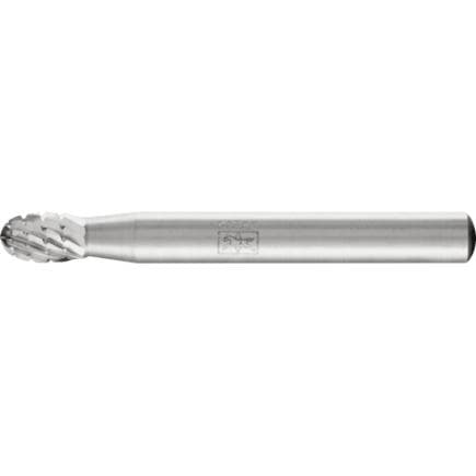 PFERD TOOLS 22460136 - Fraise lime HSS forme de goutte O, tige Ø 6 mm Z 3, usinage universel, moyenne, fine, brise-copeaux