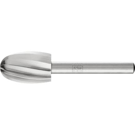 PFERD TOOLS 22461816 - Fraise lime HSS ALU, forme de goutte O, tige Ø 6 mm aluminium/métaux non ferreux