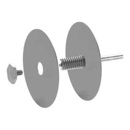 PFERD TOOLS 23600506 - Porte-outil pour rondelles POLINOX PVR avec, alésage Ø 13 mm, plage de serrage 1-25 mm, Ø tige 6 mm