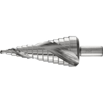 PFERD TOOLS 25204074 - Foret étagé HSSE Co5 14 étages Ø 4-30 mm tige 3 surfaces de Ø 10 mm