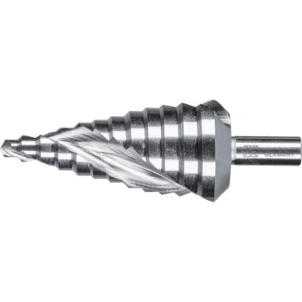 PFERD TOOLS 25204076 - Foret étagé HSSE Co5 12 étages Ø 6-37 mm tige 3 surfaces de Ø 10 mm