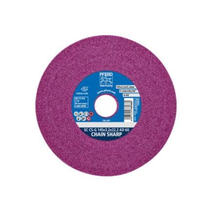 PFERD TOOLS 33100002 - Disque abrasif CHAIN SHARP CS-G alésage Ø 22,2 mm A60 pour l'affûtage des chaînes de tronçonneuse