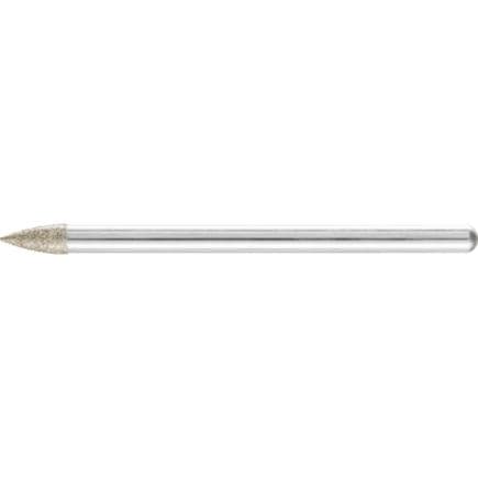 PFERD TOOLS 36443010 - Meule sur tige diamant ogive moyenne pour gravure/meulage de petites ouvertures