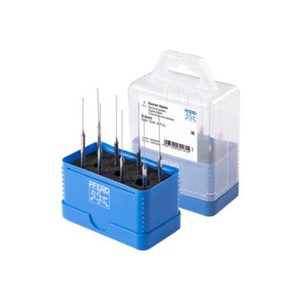 PFERD TOOLS 36476059 - Jeu de meules sur tige diamant tige Ø 3 mm D46/64 fine (8 pcs.)