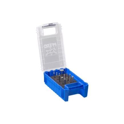 PFERD TOOLS 36476067 - Jeu de meules sur tige diamant tige Ø3 mm D126 moyenne (10 pcs.)