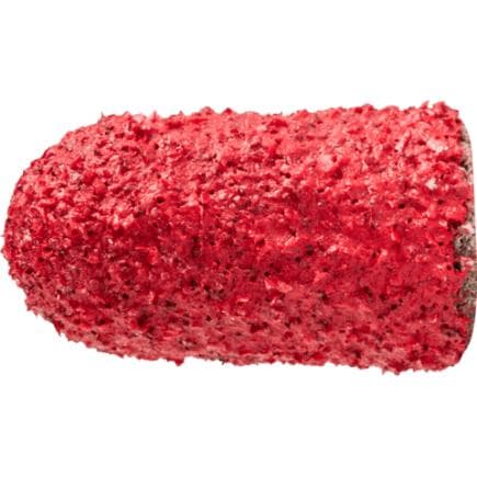 PFERD TOOLS 42302056 - Capuchon abrasif POLICAP PC forme cylindrique à bout arrondi grain céramique pour acier inoxydable (lot multiple)