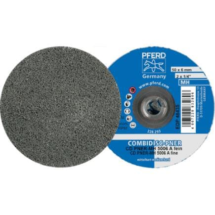 PFERD TOOLS 42759102 - Rondelle en non-tissé comprimée COMBIDISC CD PNER mi-dure A fine pour la finition (lot multiple)