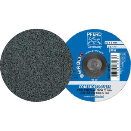 PFERD TOOLS 42779104 - Rondelle en non-tissé comprimée COMBIDISC CDR PNER mi-dure SIC fine pour la finition (lot multiple)