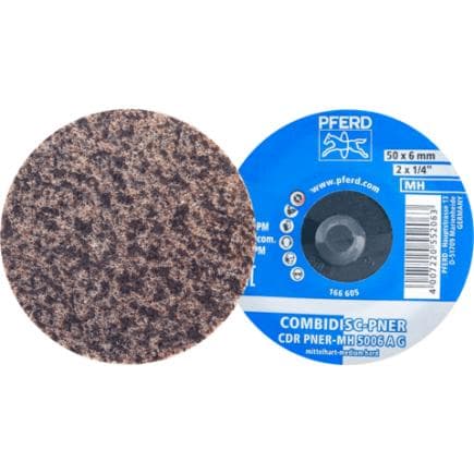 PFERD TOOLS 47700206 - Rondelle en non-tissé comprimée COMBIDISC CDR PNER mi-dure A grossière pour la finition (lot multiple)