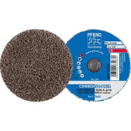 PFERD TOOLS 42779141 - Rondelle en non-tissé comprimée COMBIDISC CDR PNER dure A grossière pour la finition (lot multiple)