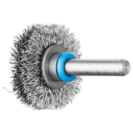 PFERD TOOLS 43100012 - Brosse plate non torsadée RBUIT tige Ø 6 mm fil d'acier inoxydable (lot multiple)