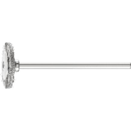 PFERD TOOLS 43100352 - Brosse plate miniature RBU fil d’acier inoxydable Ø 0,10 (lot multiple)