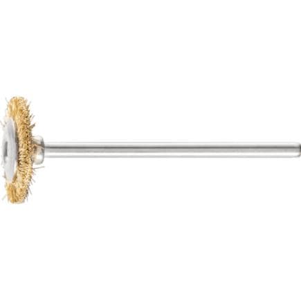 PFERD TOOLS 43100353 - Brosse plate miniature RBU fil de laiton Ø 0,10 (lot multiple)